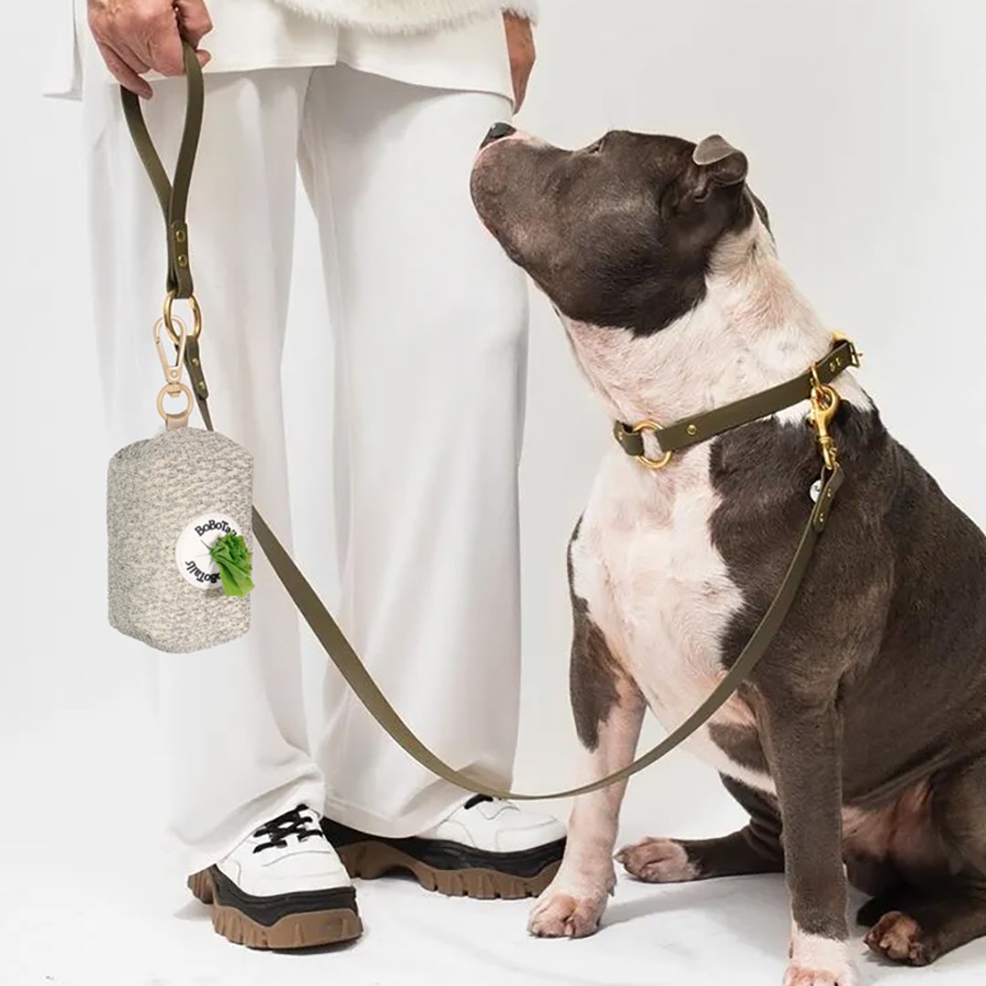 Chunky Knitted Poop Bag Holder - Image 8