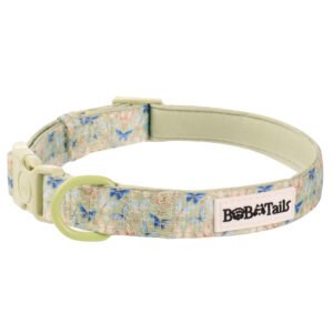 Butterfly Print Dog Collar