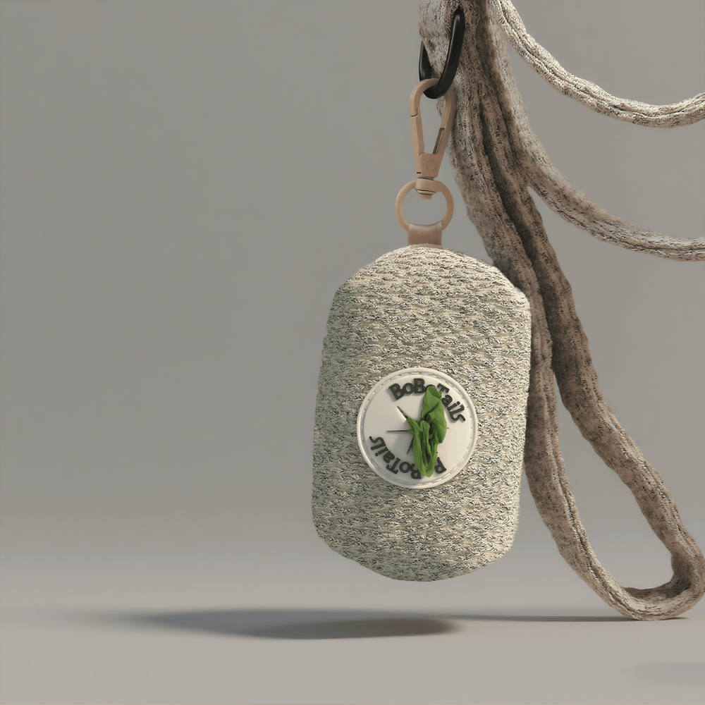 Chunky Knitted Poop Bag Holder - Image 5