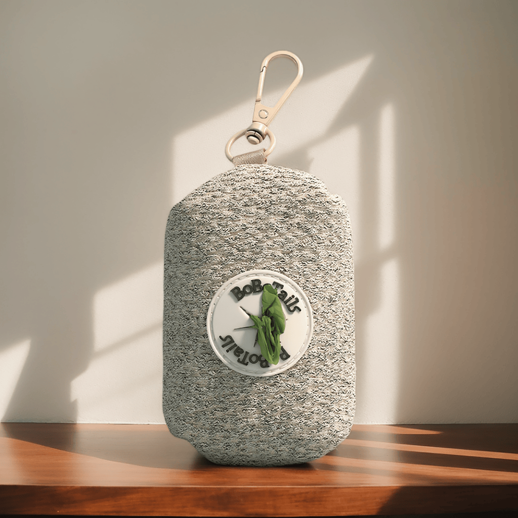 Chunky Knitted Poop Bag Holder - Image 4