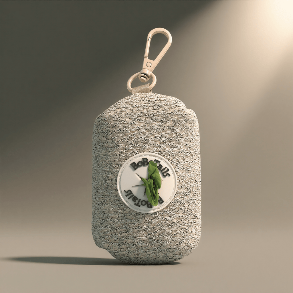 Chunky Knitted Poop Bag Holder - Image 3