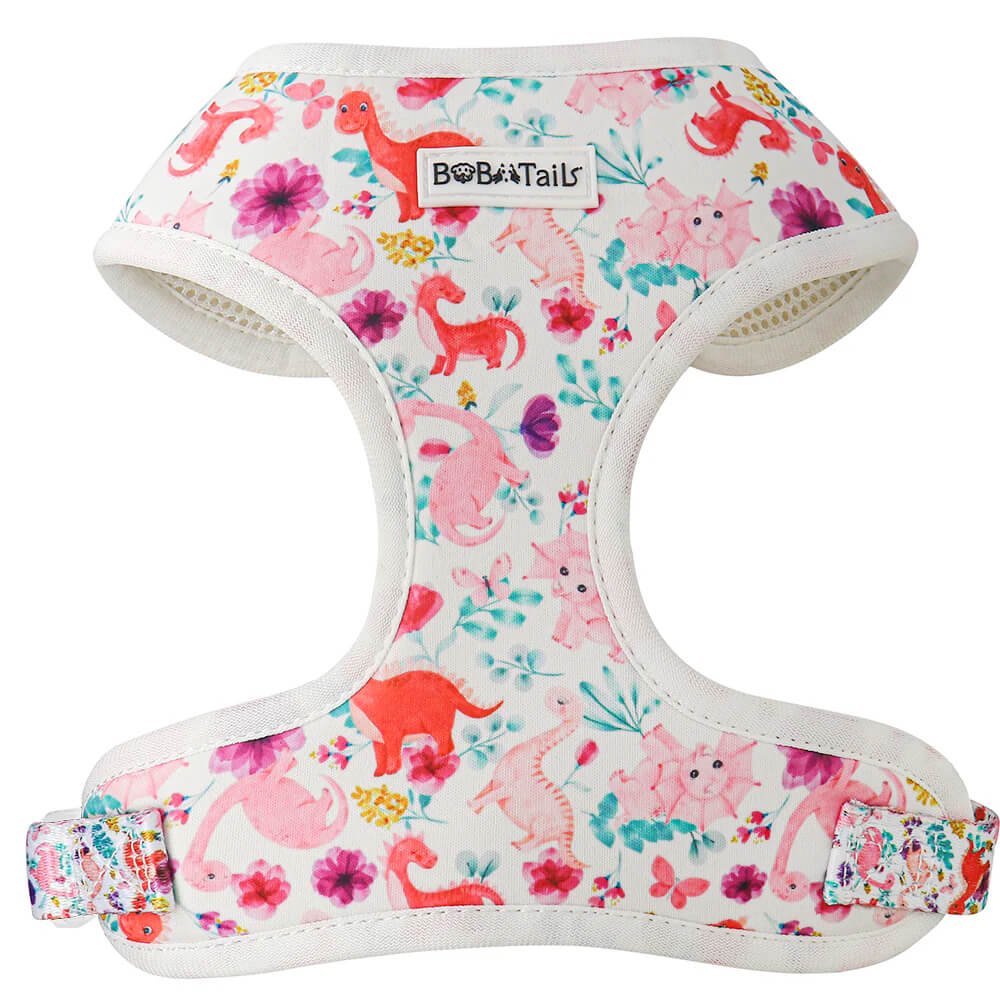 Dinosaur Print Dog Harness