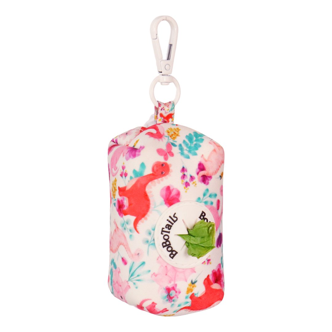 Dinosaur Print Poop Bag Holder