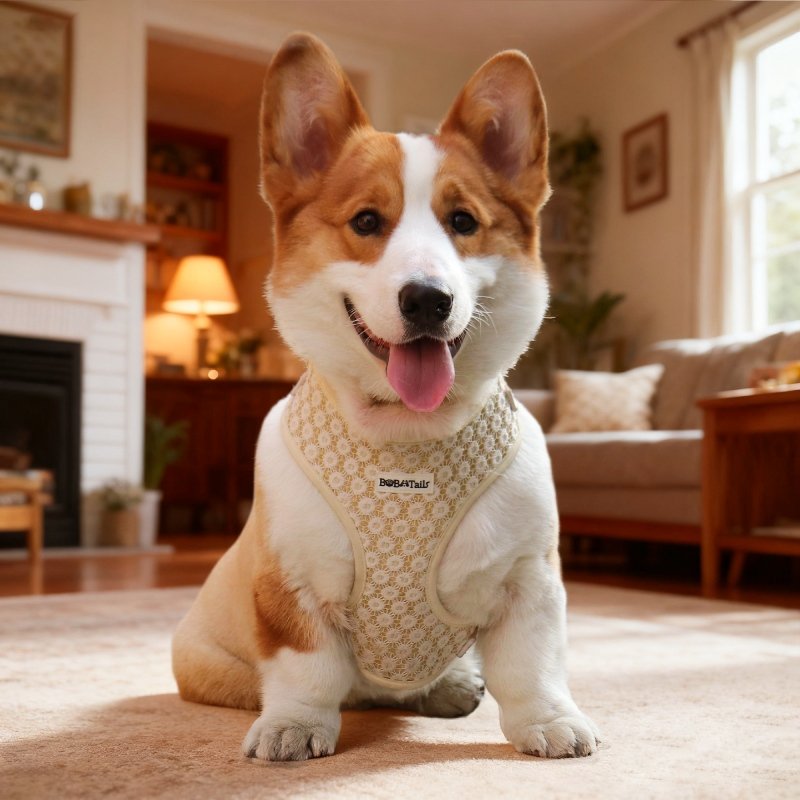 Floral Brillience Dog Harness - Image 7