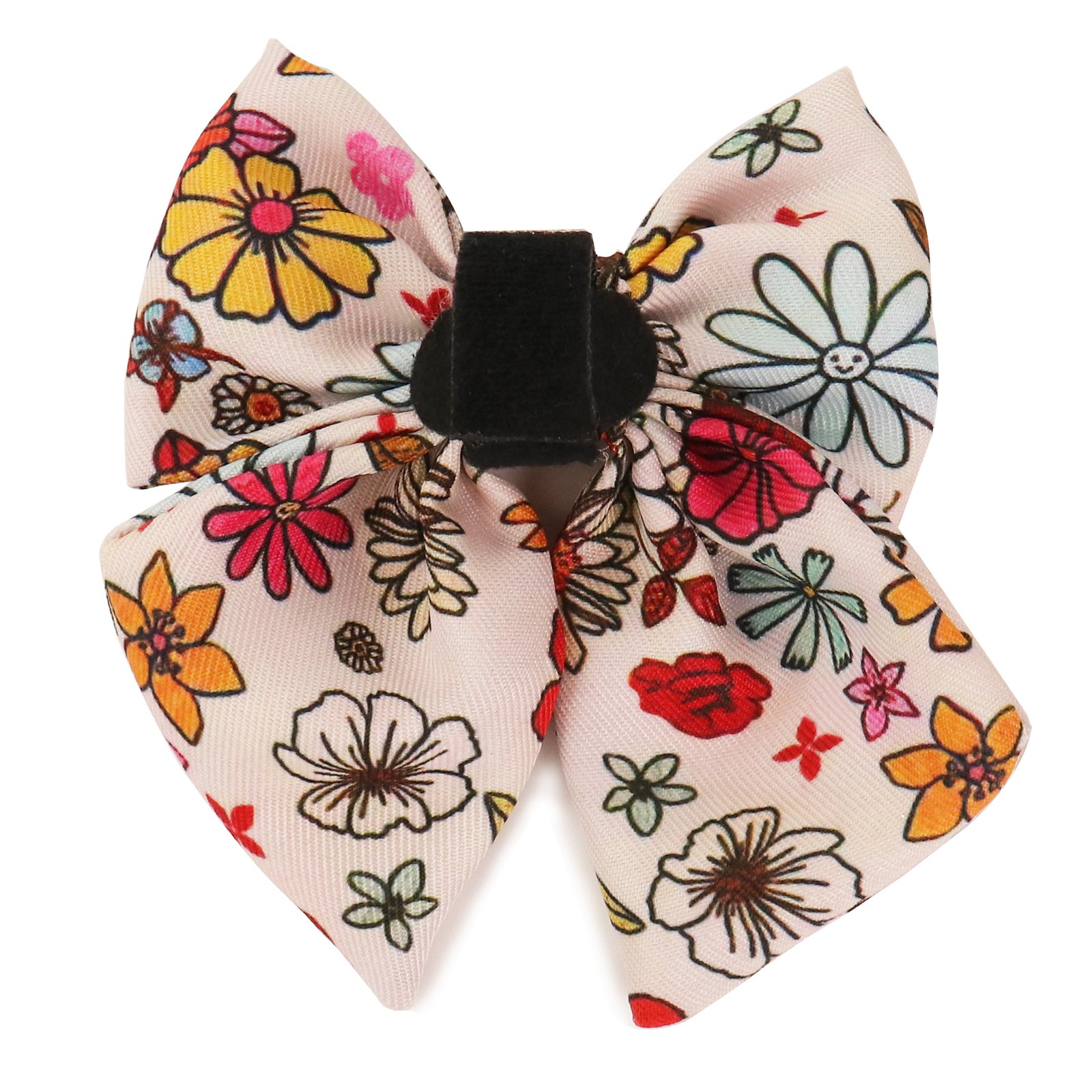 Flower Print Bow Tie