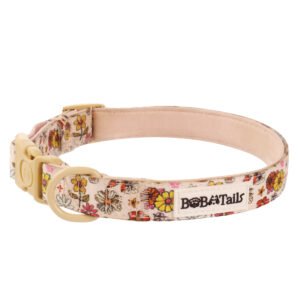 Flower Print Dog Collar