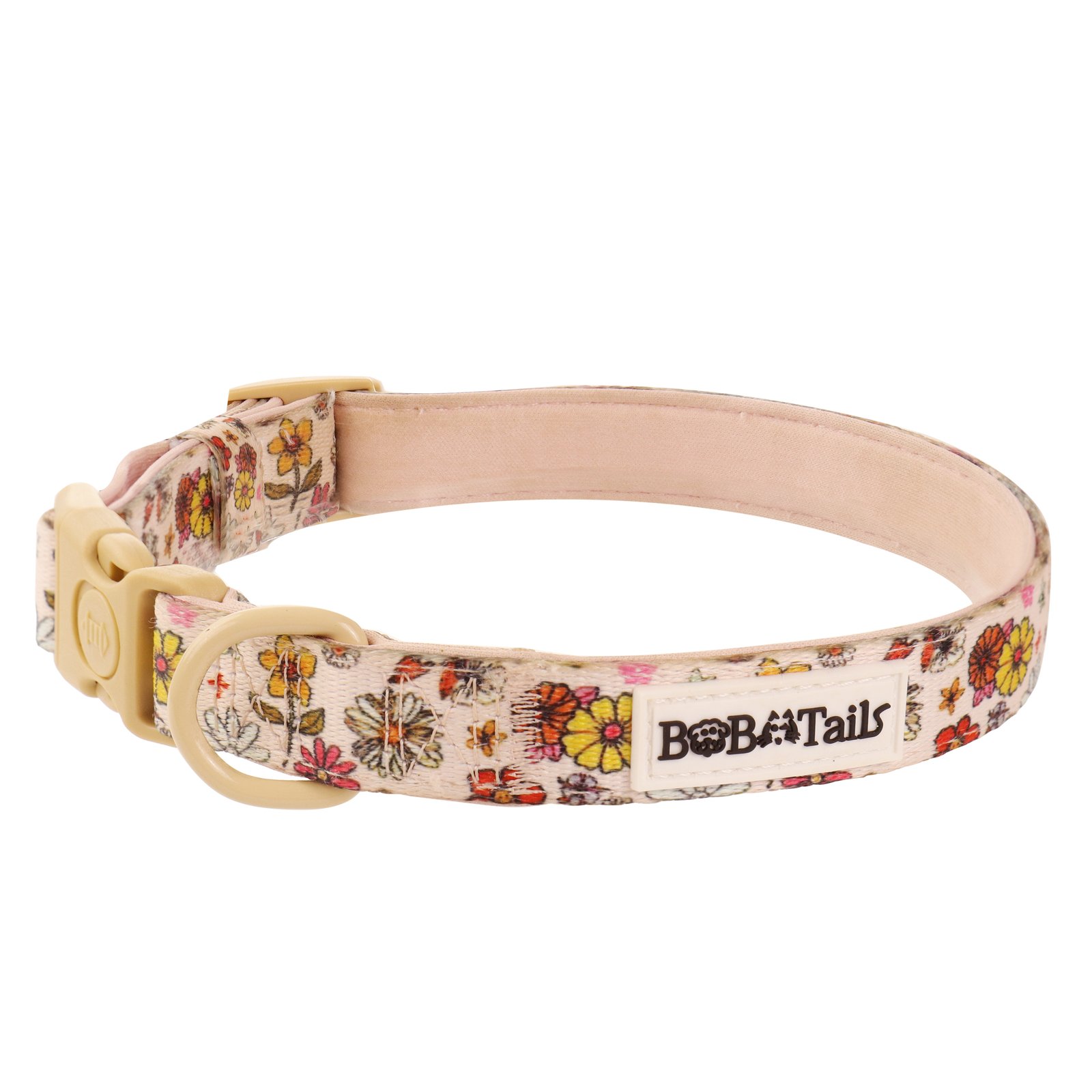 Flower Print Dog Collar