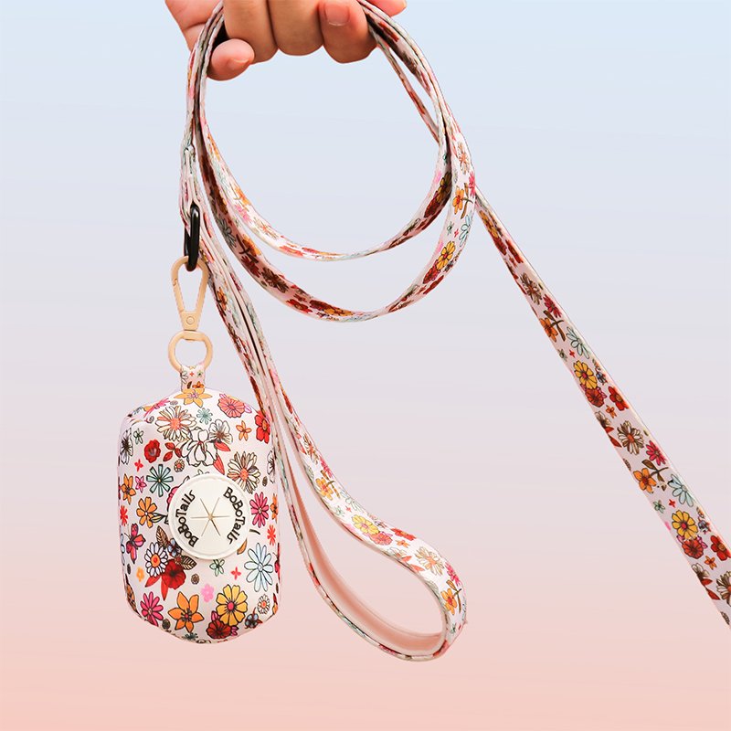 Flower Print Dog Leash - Image 5