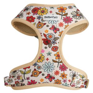 Flower Print Dog Harness