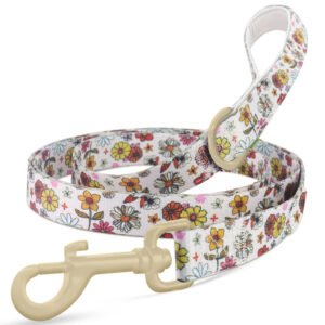 Flower Print Dog Leash