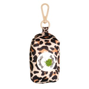 Leopard Print Poop Bag Holder