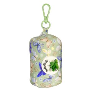 Butterfly Print Poop Bag Holder