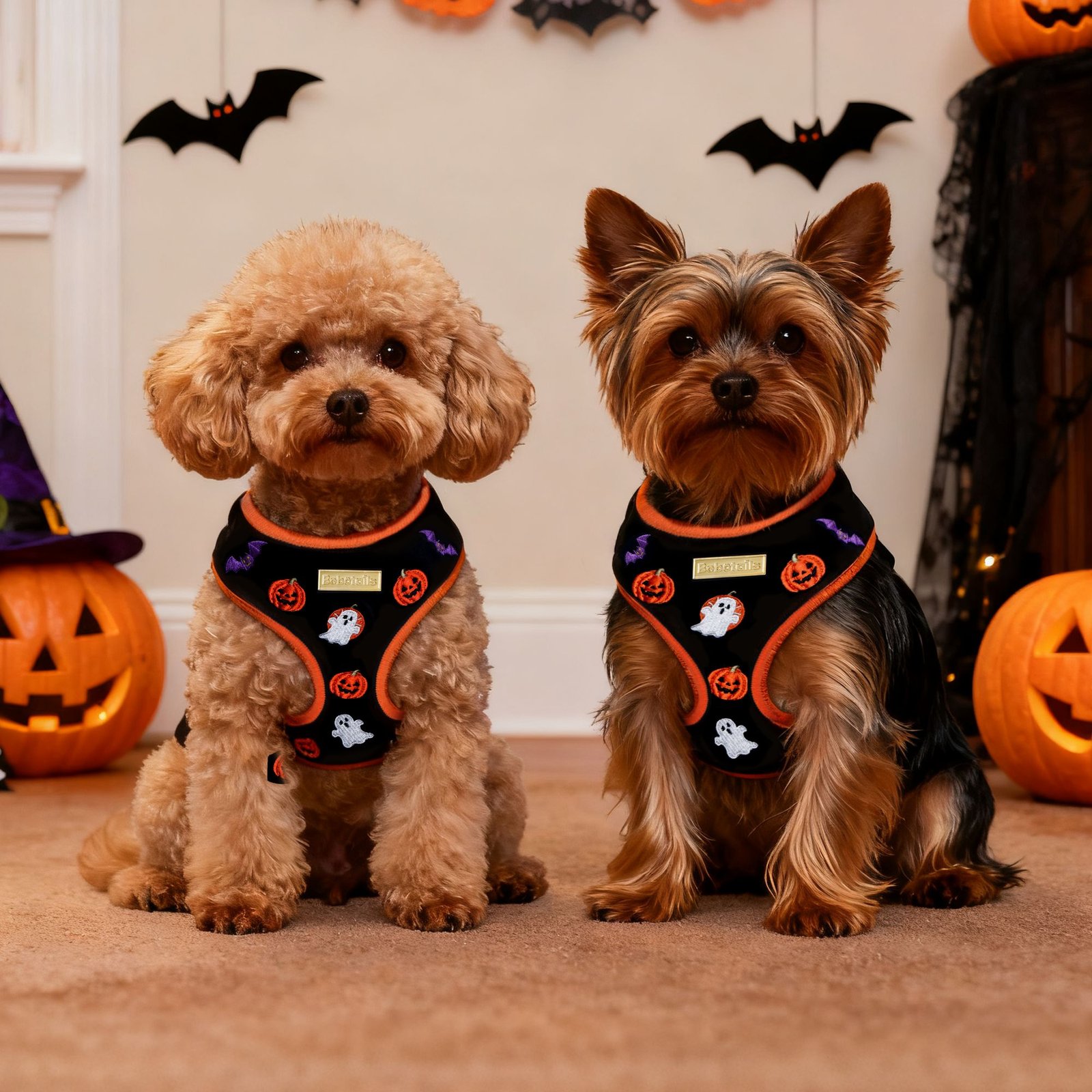 Halloween Velvet Dog Harness - Image 2