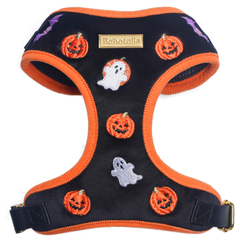 Halloween Velvet Dog Harness