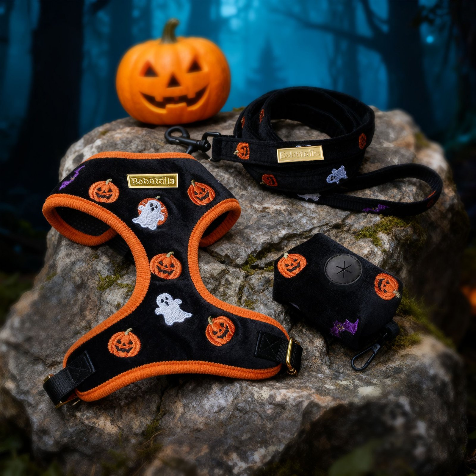 Halloween Velvet Dog Harness - Image 6